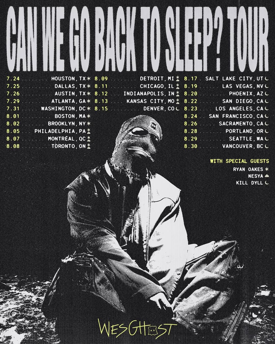 NESYA Tour Poster 2025
